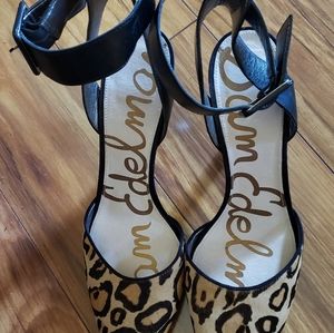 Sam Edelman Amimal Print Heels